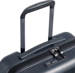 Delsey Handbagage Harde Koffer / Trolley / Reiskoffer - Freestyle - 55 Cm - Grijs -Koffer Winkel 1200x1165