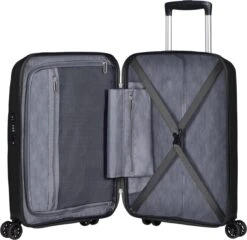 American Tourister Reiskoffer - Bon Air Dlx Spinner 55/20 Tsa (Handbagage) Black -Koffer Winkel 1200x1168 2