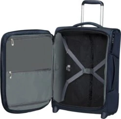 Samsonite Reiskoffer - Respark Upright 55/20 Exp (Handbagage) Midnight Blue 11 Samsonite Reiskoffer - Respark Upright 55/20 Exp (Handbagage) Midnight Blue -Koffer Winkel 1200x1175 1