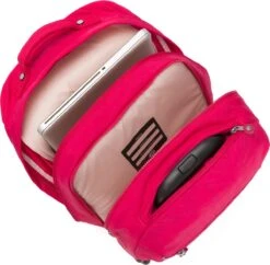 Kipling SARI Rugzak Met Wielen, 27 Liter, 15 Inch Laptopvak - True Pink -Koffer Winkel 1200x1175 5