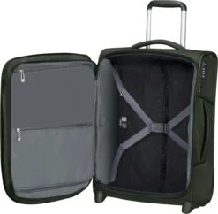 Samsonite Reiskoffer - Respark Upright 55/20 Exp (Handbagage) Forest Green -Koffer Winkel 1200x1175 6