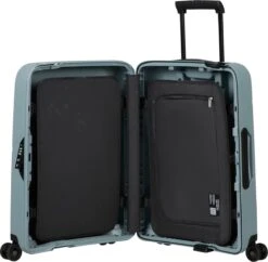 Samsonite Reiskoffer - Magnum Eco Spinner 55/20 (Handbagage) Ice Blue -Koffer Winkel 1200x1177 2