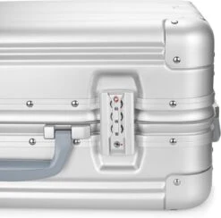 Aluminium Handbagage Koffer Mozzel Darrow - Reiskoffer Met Wielen - 51cm - Harde Koffer - Zilver -Koffer Winkel 1200x1185 2