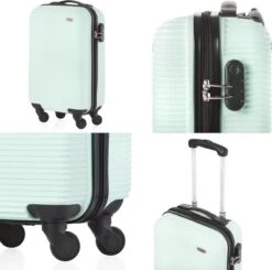 TravelZ Horizon Handbagagekoffer - 54cm Handbagage Trolley Met Gevoerde Binnenkant - Mint 15 TravelZ Horizon Handbagagekoffer - 54cm Handbagage Trolley Met Gevoerde Binnenkant - Mint -Koffer Winkel 1200x1188 2