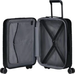 American Tourister Reiskoffer Met Laptopvak - Novastream Spin. 55/20 Tsa Exp Smart (Handbagage) Dark Slate -Koffer Winkel 1200x1189 4