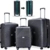 Legage Kofferset - Kofferset 3-Delig - Inclusief TSA Sloten - 1 Handbagage Koffer - Trolley - Zwart -Koffer Winkel 1200x1190 9