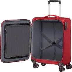 American Tourister Reiskoffer - Crosstrack Spinner 55/20 Tsa (Handbagage) Red/Grey 12 American Tourister Reiskoffer - Crosstrack Spinner 55/20 Tsa (Handbagage) Red/Grey -Koffer Winkel 1200x1194 2