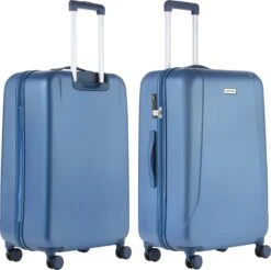 CarryOn Skyhopper Reiskoffer - 78cm TSA Trolley Met OKOBAN - Dubbele Wielen - Blauw -Koffer Winkel 1200x1196 6