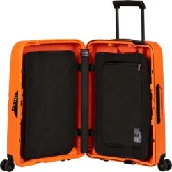 Samsonite Reiskoffer - Magnum Eco Spinner 55/20 (Handbagage) Radiant Orange 22 Samsonite Reiskoffer - Magnum Eco Spinner 55/20 (Handbagage) Radiant Orange -Koffer Winkel 1200x1198 4