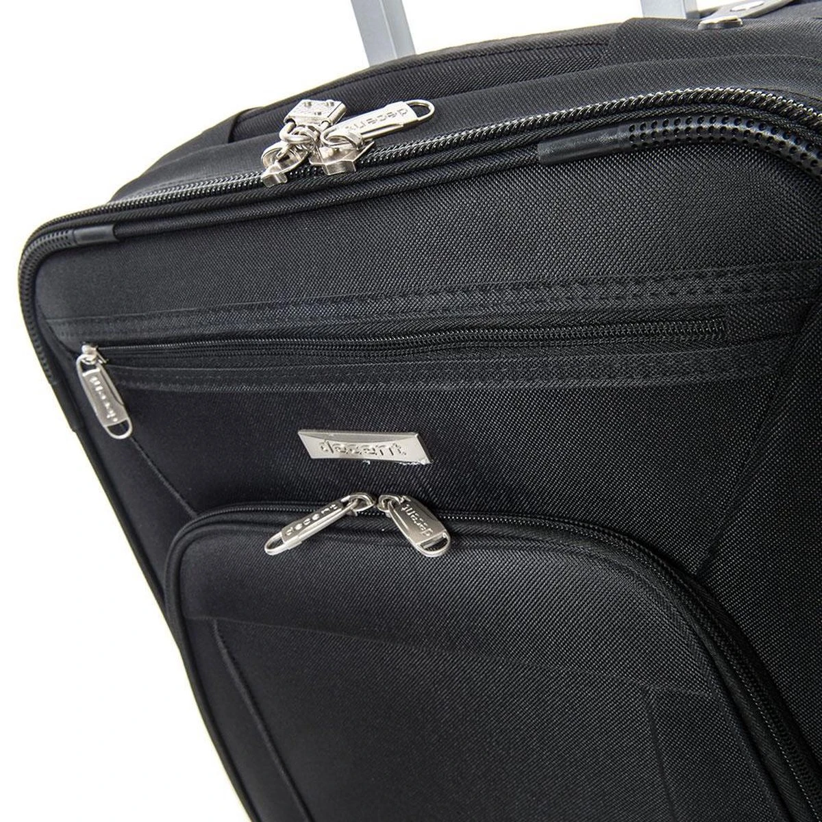 Decent Basic-Line Handbagage Trolley 53 Cm - Zwart 6 Decent Basic-Line Handbagage Trolley 53 Cm - Zwart - Afbeelding 4