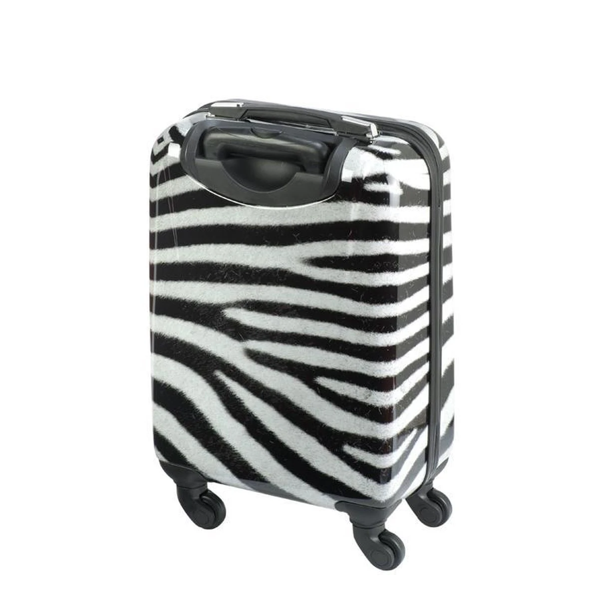 Princess Traveller Animal Print - Handbagagekoffer - Zebra - Small - 55cm 5 Princess Traveller Animal Print - Handbagagekoffer - Zebra - Small - 55cm - Afbeelding 3