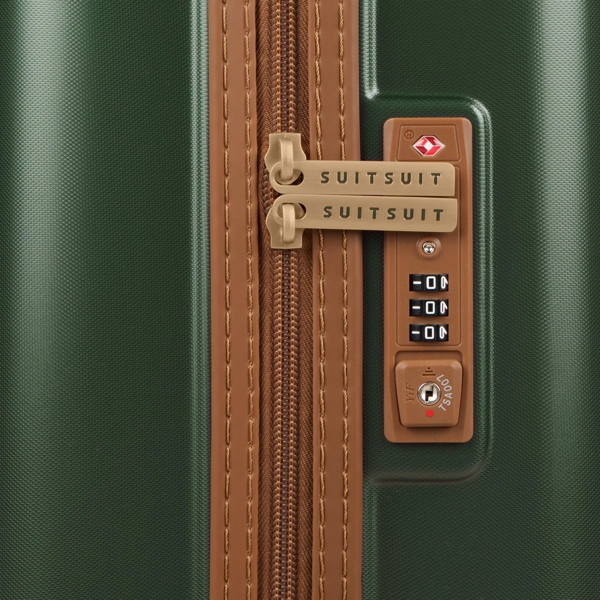 SUITSUIT - Fab Seventies Classic - Beetle Green - Handbagage (55 Cm) 6 SUITSUIT - Fab Seventies Classic - Beetle Green - Handbagage (55 Cm) - Afbeelding 4