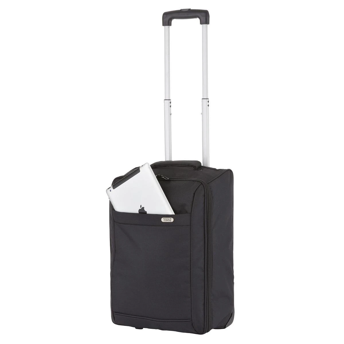TravelZ Handbagage 51cm - Handbagagekoffer Opvouwbaar - Ultralicht 1,7kg Met 2 Wiel - Zwart 3 TravelZ Handbagage 51cm - Handbagagekoffer Opvouwbaar - Ultralicht 1,7kg Met 2 Wiel - Zwart