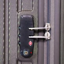 ©TROLLEYZ - Florence No.7 - Trolley - 55cm Met TSA Slot - Dubbele Wielen - 360° Spinners - 100% ABS - Handbagage Koffer In Cloudy Grey -Koffer Winkel 1200x1200 1111