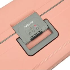 Decent Handbagage Koffer / Trolley / Reiskoffer - 55 Cm - 38 Liter - Polypropyleen - On-Tour - Roze -Koffer Winkel 1200x1200 1140