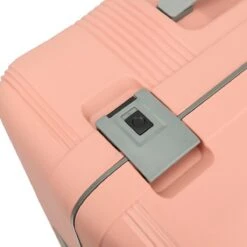 Decent Handbagage Koffer / Trolley / Reiskoffer - 55 Cm - 38 Liter - Polypropyleen - On-Tour - Roze -Koffer Winkel 1200x1200 1141