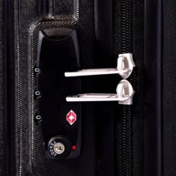 ©TROLLEYZ - Florence No.7 - Trolley - 55cm Met TSA Slot - Dubbele Wielen - 360° Spinners - 100% ABS - Handbagage Koffer In Night Black 15 ©TROLLEYZ - Florence No.7 - Trolley - 55cm Met TSA Slot - Dubbele Wielen - 360° Spinners - 100% ABS - Handbagage Koffer In Night Black -Koffer Winkel 1200x1200 1144