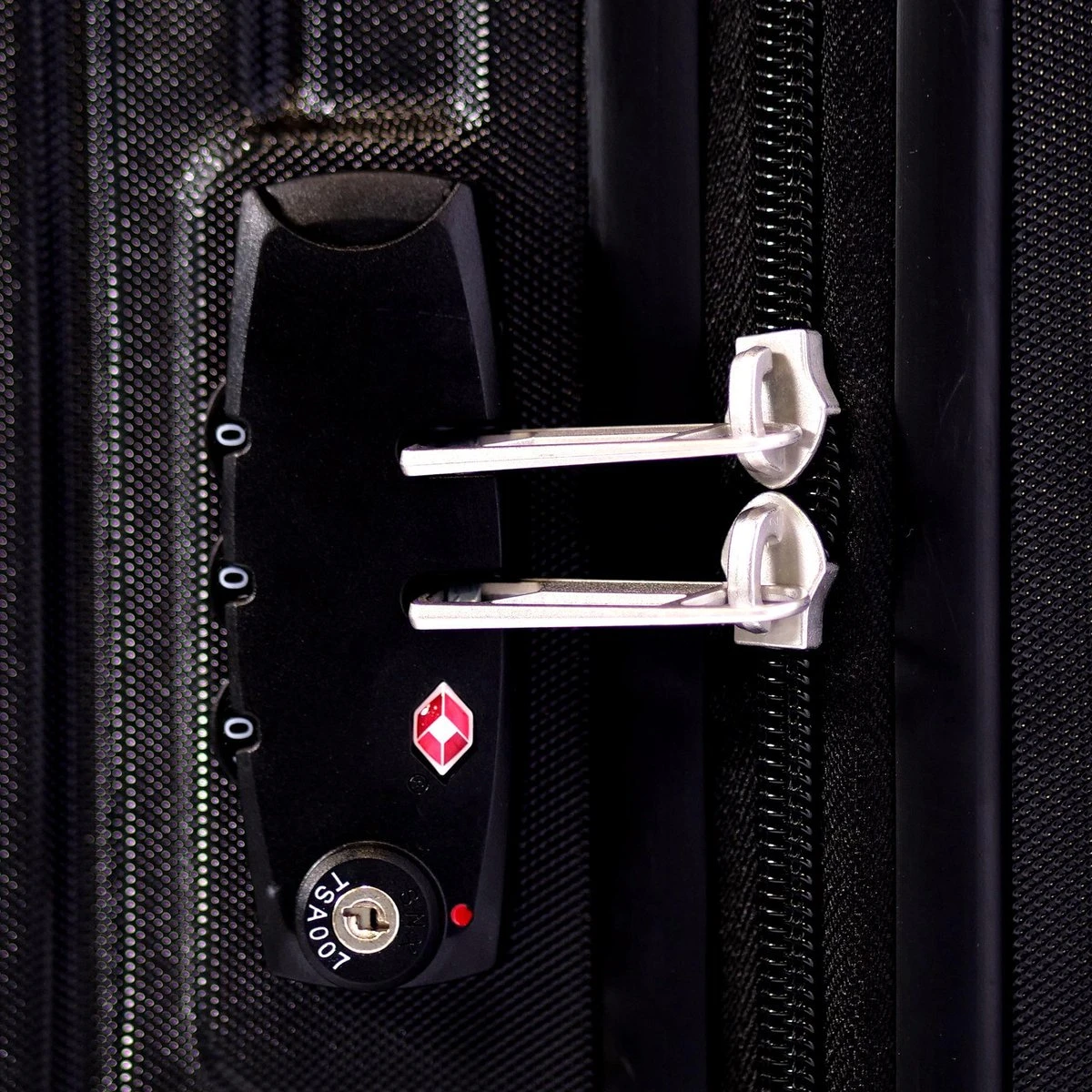 ©TROLLEYZ - Florence No.7 - Trolley - 55cm Met TSA Slot - Dubbele Wielen - 360° Spinners - 100% ABS - Handbagage Koffer In Night Black 7 ©TROLLEYZ - Florence No.7 - Trolley - 55cm Met TSA Slot - Dubbele Wielen - 360° Spinners - 100% ABS - Handbagage Koffer In Night Black - Afbeelding 5