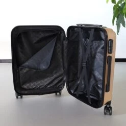 Handbagage Koffer 55cm Goud 4 Wielen Trolley Met Pin -Koffer Winkel 1200x1200 1148