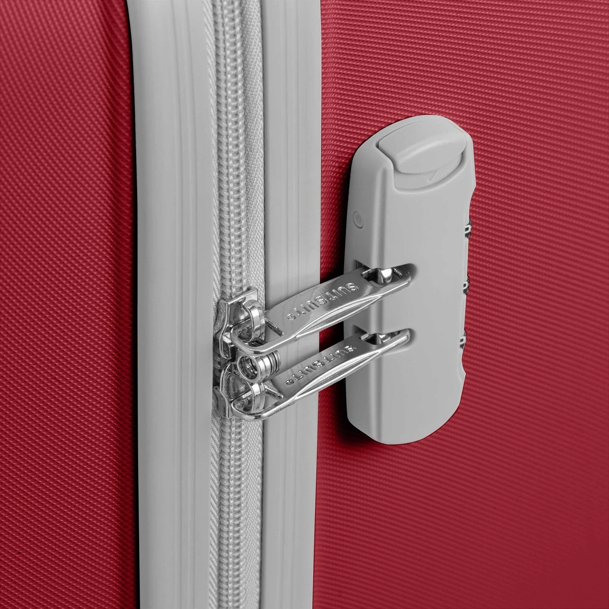 SUITSUIT - Caretta - Red Cherry - Handbagage (53 Cm) 4 SUITSUIT - Caretta - Red Cherry - Handbagage (53 Cm) - Afbeelding 3