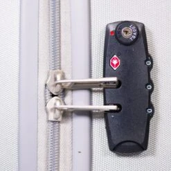 ©TROLLEYZ - Bali No.22 - Reiskoffer 69cm Met TSA Slot - Dubbele Wielen - 360° Spinners - 100% ABS - Reiskoffer In Metallic Grey -Koffer Winkel 1200x1200 1194