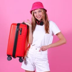 Biggdesign Cats Handbagage - Reiskoffer - Koffer - Rood -Koffer Winkel 1200x1200 125