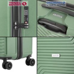 CarryOn Transport TSA Reiskoffer - Trolley 67cm Met Expander - OKOBAN - Dubbele Wielen - Olijf 13 CarryOn Transport TSA Reiskoffer - Trolley 67cm Met Expander - OKOBAN - Dubbele Wielen - Olijf -Koffer Winkel 1200x1200 1278