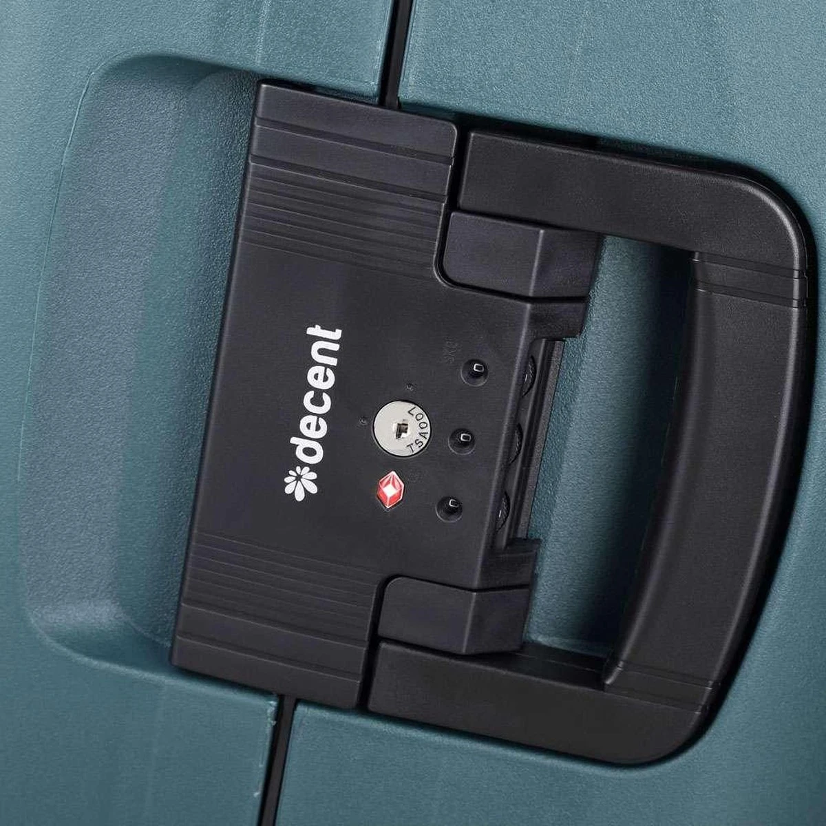 Decent Transit Large Koffer - 82 Cm - Petrol Groen 14 Decent Transit Large Koffer - 82 Cm - Petrol Groen - Afbeelding 12