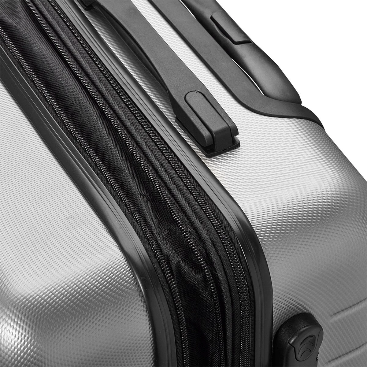 Swiss Alpine 2.0 - Reiskoffer - 67 Cm - 4 Wielen - Zilver 9 Swiss Alpine 2.0 - Reiskoffer - 67 Cm - 4 Wielen - Zilver - Afbeelding 7