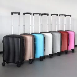 Handbagage Koffer 55cm Zwart 4 Wielen Trolley Met Pin Slot -Koffer Winkel 1200x1200 1425