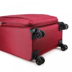 Decent D-Upright Medium Koffer - 66 Cm Expandable - TSA Slot - Bordeaux Rood -Koffer Winkel 1200x1200 1454