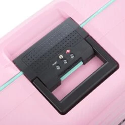 CarryOn Steward TSA Reiskoffer - 65cm Trolley Met Kliksloten - Dubbele Wielen - Roze -Koffer Winkel 1200x1200 1631