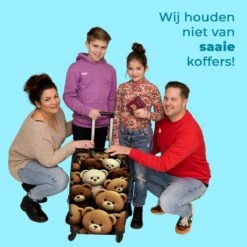 NoBoringSuitcases.com® Koffer Groot - Teddybeer - Knuffel - Bruin - Beer - Trolley Koffer Met TSA-slot - Met Wielen - 90 Liter - Reiskoffer - 66 Cm 14 NoBoringSuitcases.com® Koffer Groot - Teddybeer - Knuffel - Bruin - Beer - Trolley Koffer Met TSA-slot - Met Wielen - 90 Liter - Reiskoffer - 66 Cm -Koffer Winkel 1200x1200 1732