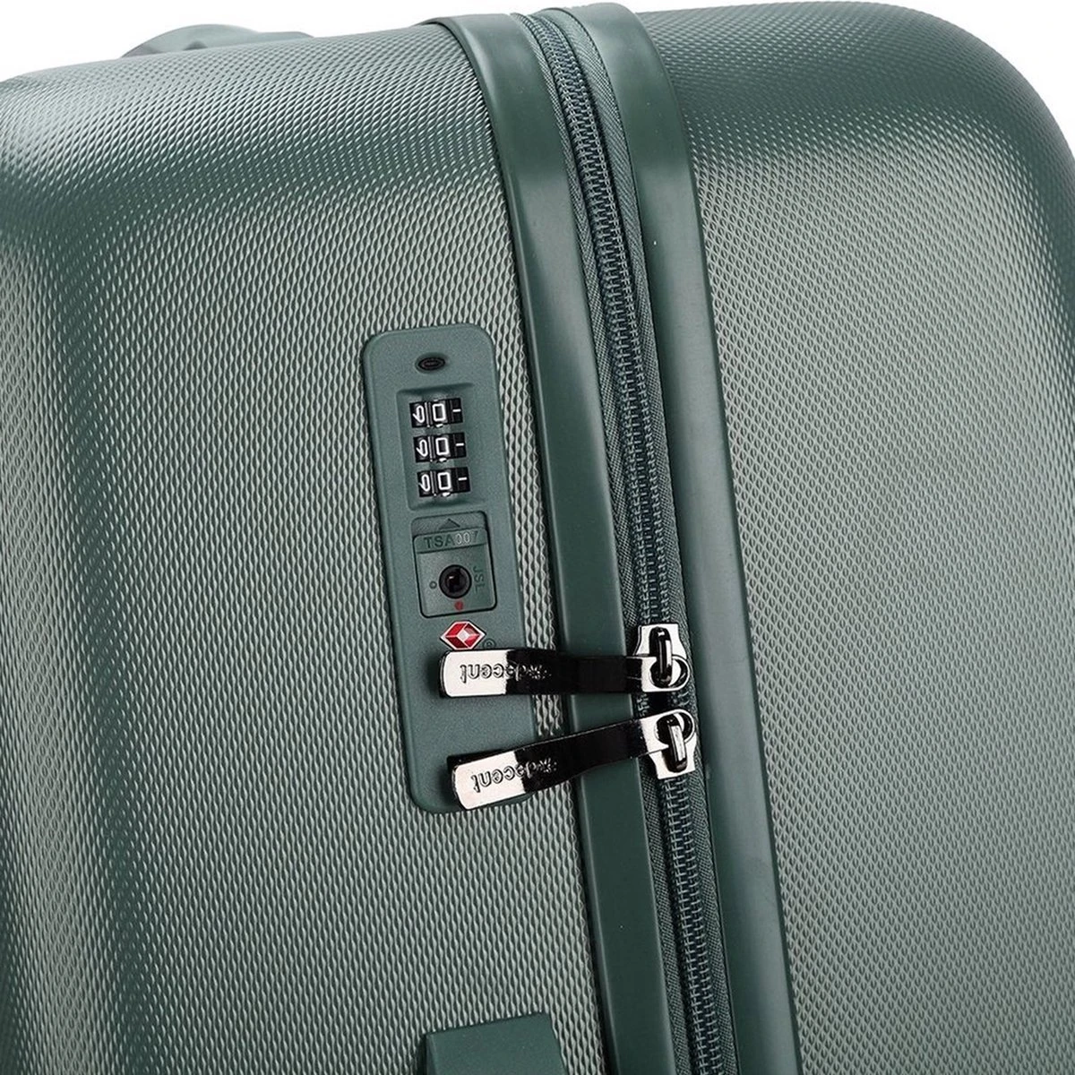 Decent Harde Koffer Tranporto 76 - Groen 14 Decent Harde Koffer Tranporto 76 - Groen - Afbeelding 12