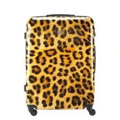 Princess Traveller Animal Print - Reiskoffer – Leopard - Large - 76 Cm