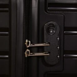 ©TROLLEYZ - Berlin No.11 - Reiskoffer 69cm Met Cijferslot - Dubbele Wielen - 360° Spinners - 100% Polypropyleen- Reiskoffer In Night Black -Koffer Winkel 1200x1200 1853