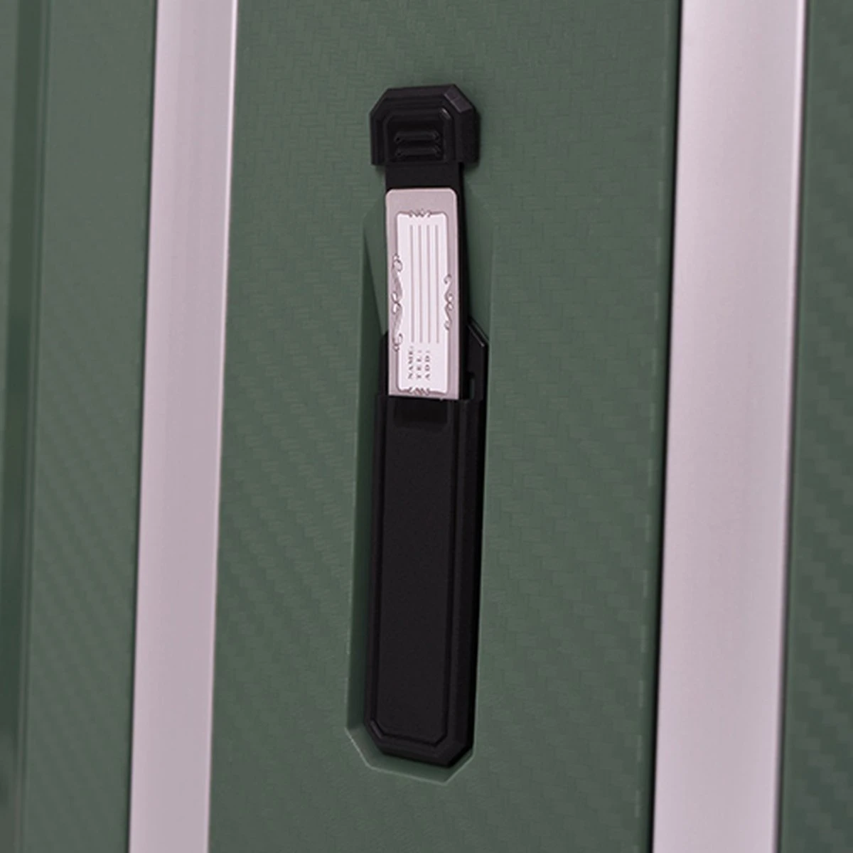 CarryOn Steward TSA Reiskoffer - 65cm Trolley Met Kliksloten - Dubbele Wielen - Groen 8 CarryOn Steward TSA Reiskoffer - 65cm Trolley Met Kliksloten - Dubbele Wielen - Groen - Afbeelding 6