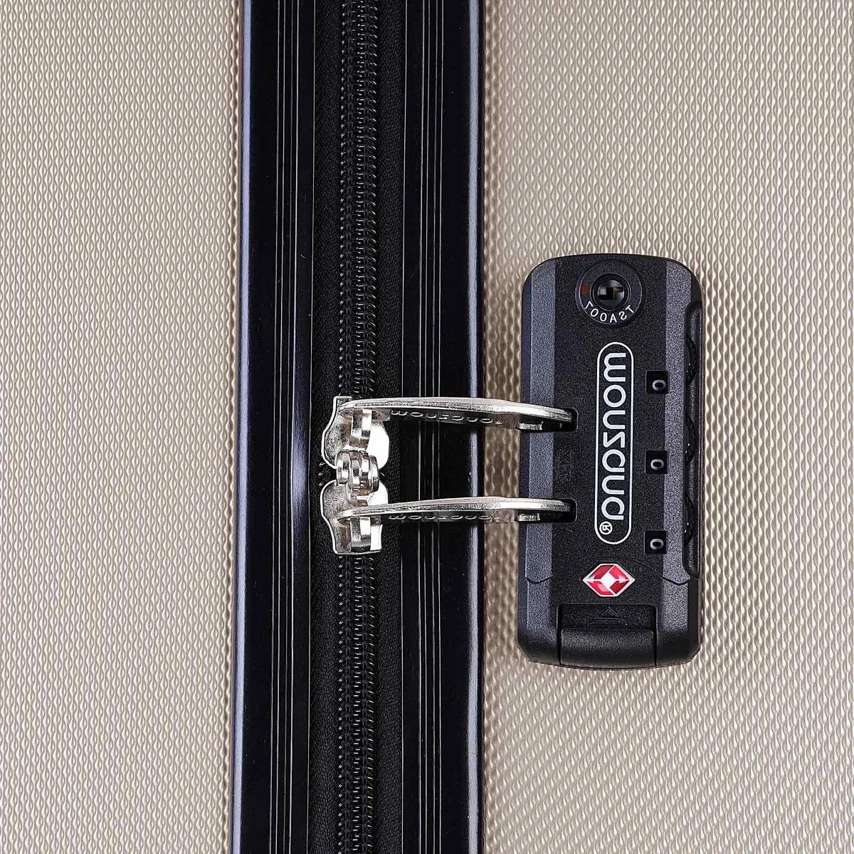 Monzana Exopack Hardcase Koffer Champagne 65x41x27cm 11 Monzana Exopack Hardcase Koffer Champagne 65x41x27cm - Afbeelding 9