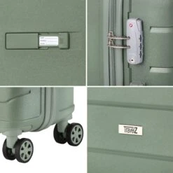 TravelZ Big Bars Reiskoffer 78 Cm Met Dubbele Wielen - Trolley Koffer Met TSA-slot - Olijf -Koffer Winkel 1200x1200 2101