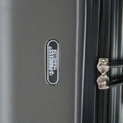 Princess Traveller Hollywood - Reiskoffer - Antraciet - M - 68cm -Koffer Winkel 1200x1200 2129