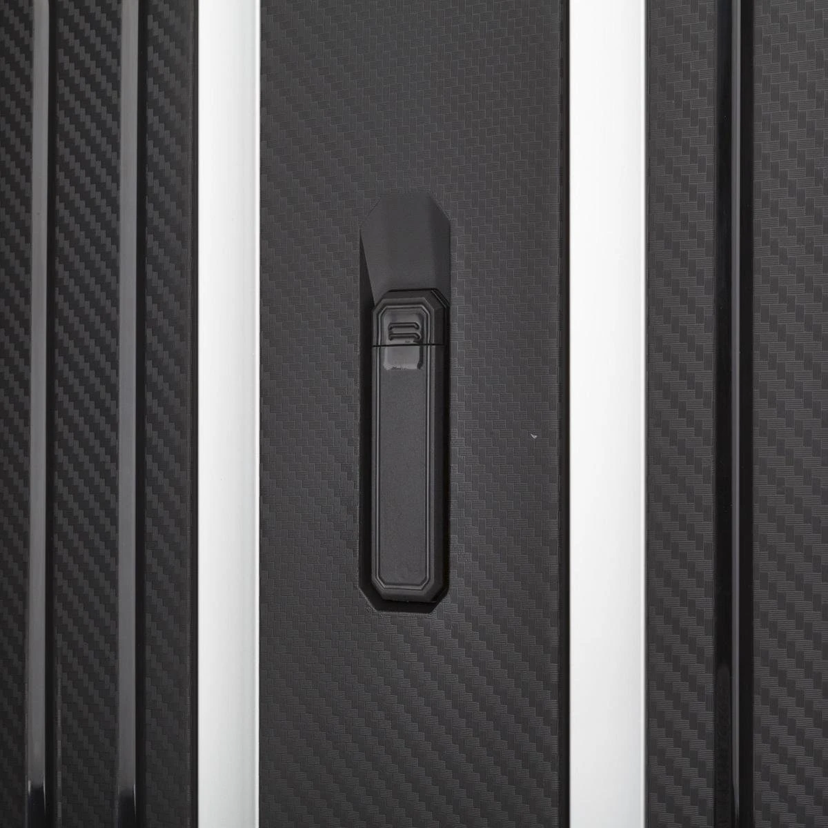 CarryOn Steward TSA Reiskoffer - 75cm Trolley Met Kliksloten - Dubbele Wielen - Zwart 8 CarryOn Steward TSA Reiskoffer - 75cm Trolley Met Kliksloten - Dubbele Wielen - Zwart - Afbeelding 6