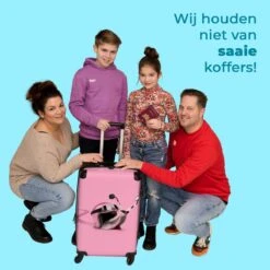 NoBoringSuitcases.com® Koffer Groot - Slak - Roze - Meisjes - Racen - Trolley Koffer Met TSA-slot - Met Wielen - 90 Liter - Reiskoffer - 66 Cm 14 NoBoringSuitcases.com® Koffer Groot - Slak - Roze - Meisjes - Racen - Trolley Koffer Met TSA-slot - Met Wielen - 90 Liter - Reiskoffer - 66 Cm -Koffer Winkel 1200x1200 2165