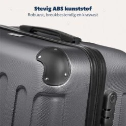 TRVLMORE Kofferset - 3 Delig - 38L (handbagage) + 70L + 110L - Donkergrijs 20 TRVLMORE Kofferset - 3 Delig - 38L (handbagage) + 70L + 110L - Donkergrijs -Koffer Winkel 1200x1200 2189