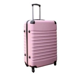 4 Delige ABS Lichtgewicht Harde Kofferset Met Cijferslot Licht Roze (228) Travelerz -Koffer Winkel 1200x1200 2213