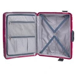CarryOn Steward Kofferset - 2-delige TSA Trolleyset Met Kliksloten - Dubbele Wielen - Rood -Koffer Winkel 1200x1200 2226