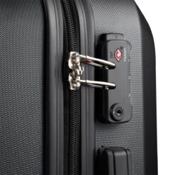 Swiss - Lausanne Handbagage Koffer 55x40x25 Cm - 4 Wielen - TSA-cijferslot - Zwart -Koffer Winkel 1200x1200 226