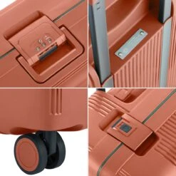 CarryOn Protector Luxe Kofferset - TSA Trolleyset M+L Formaat Met Kliksloten - Terra -Koffer Winkel 1200x1200 2298