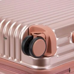 Royal Swiss - Reis Koffer - 56cm - Cijferslot- Lichtgewicht Koffer - 4 Wielen- Rosé Gold -Koffer Winkel 1200x1200 2364