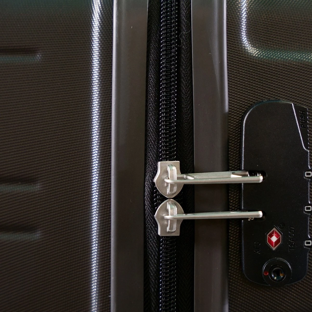 ©TROLLEYZ - Amsterdam No.9 - Kofferset 2 Delig - 55cm+78cm Met TSA Slot - Dubbele Wielen - 360° Spinners - 100% ABS - Reiskoffers In Cloudy Grey 6 ©TROLLEYZ - Amsterdam No.9 - Kofferset 2 Delig - 55cm+78cm Met TSA Slot - Dubbele Wielen - 360° Spinners - 100% ABS - Reiskoffers In Cloudy Grey - Afbeelding 4