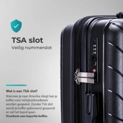 Legage Kofferset - Kofferset 3-Delig - Inclusief TSA Sloten - 1 Handbagage Koffer - Trolley - Zwart 16 Legage Kofferset - Kofferset 3-Delig - Inclusief TSA Sloten - 1 Handbagage Koffer - Trolley - Zwart -Koffer Winkel 1200x1200 2464